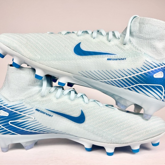 Nike Zoom Mercurial Superfly 10 Elite FG ‘Mad Ambition’ Glacier Blue Size 8.5 - Picture 7 of 9